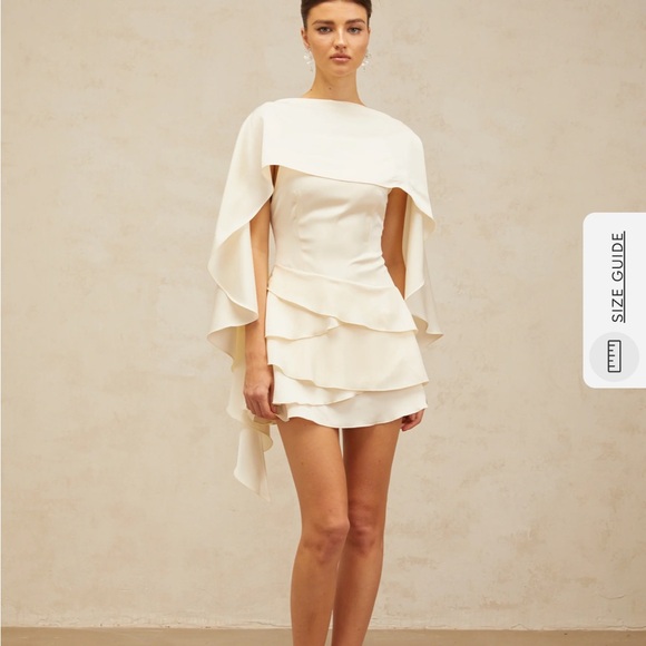 Miss Rosier Lyna Cape Dress - Picture 5 of 8